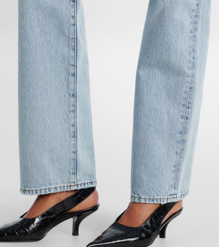Staple high-rise straight jeans - Frame - Modalova