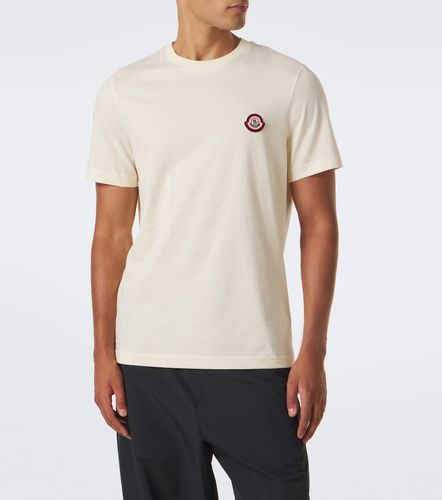 Moncler T-shirt in jersey di cotone - Moncler - Modalova
