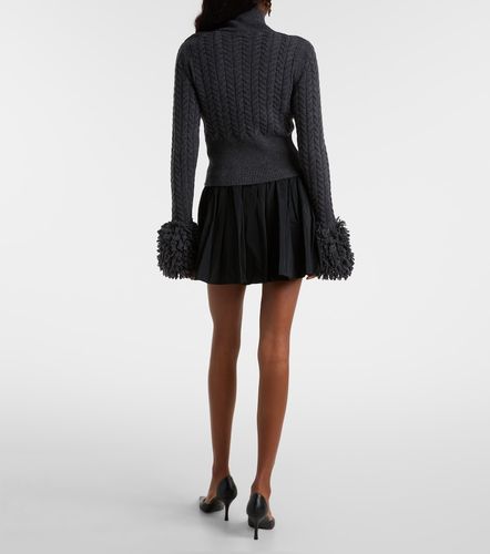 Cable-knit wool and cashmere sweater - Patou - Modalova