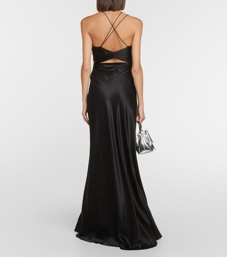 Asymmetrical silk satin gown - The Sei - Modalova
