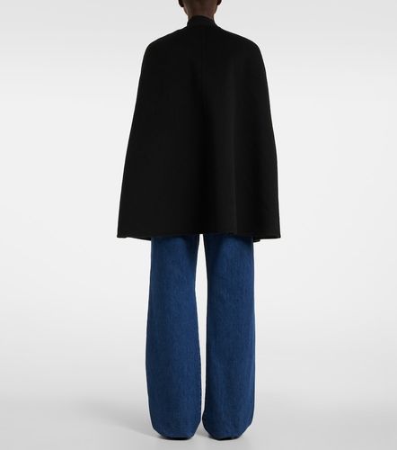 Capa de lana y seda con Horsebit - Gucci - Modalova