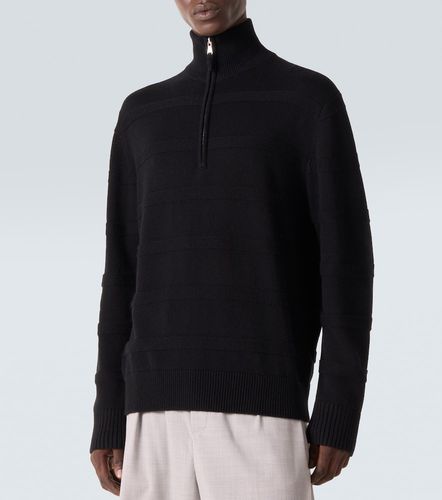 Jersey de cuello alto de algodón y cachemir - Allude - Modalova