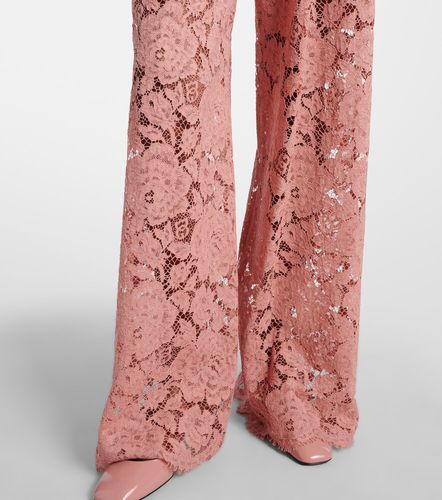 Pantalones anchos de encaje - Dolce&Gabbana - Modalova