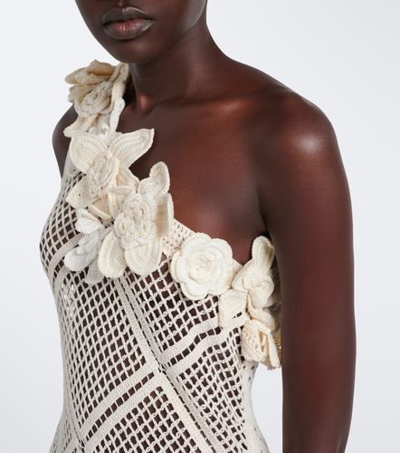 Vestido largo de croché de algodón - JW Anderson - Modalova