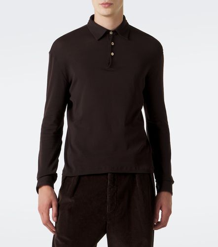 Polo Reyes de jersey de algodón - The Row - Modalova
