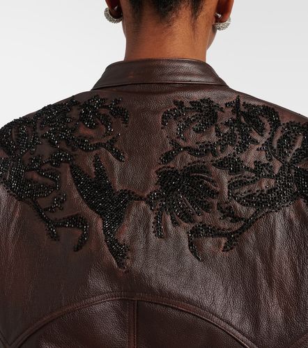 Jacques Wei Beaded leather jacket - Jacques Wei - Modalova