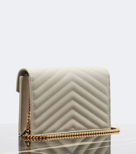Cassandre Envelope leather wallet on chain - Saint Laurent - Modalova