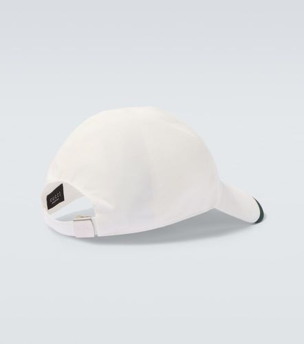Web Stripe cotton-blend baseball cap - Gucci - Modalova