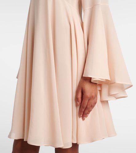 Chloé Vestido corto de georgette de seda - Chloe - Modalova