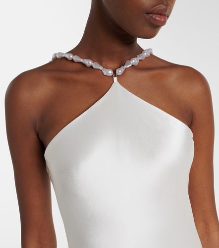 Staud Cadence beaded satin gown - Staud - Modalova