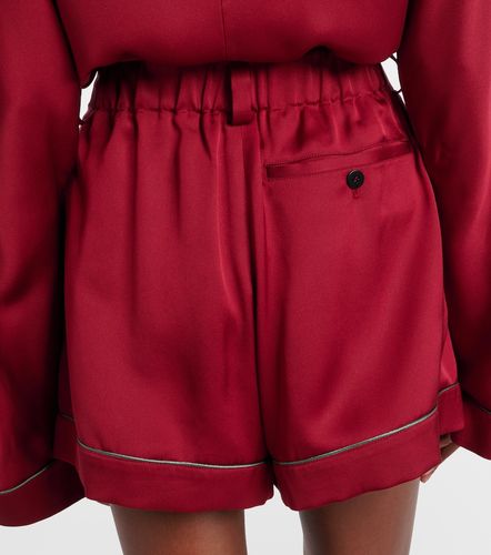 Givenchy Shorts de satén de seda - Givenchy - Modalova