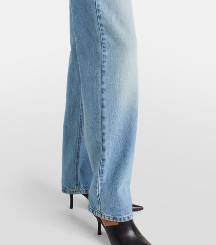 Distressed embellished wide-leg jeans - Area - Modalova