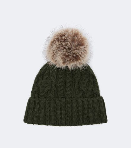 Berretto in lana e cashmere a trecce - Moncler - Modalova