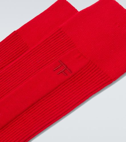 Tom Ford Ribbed-knit cotton socks - Tom Ford - Modalova