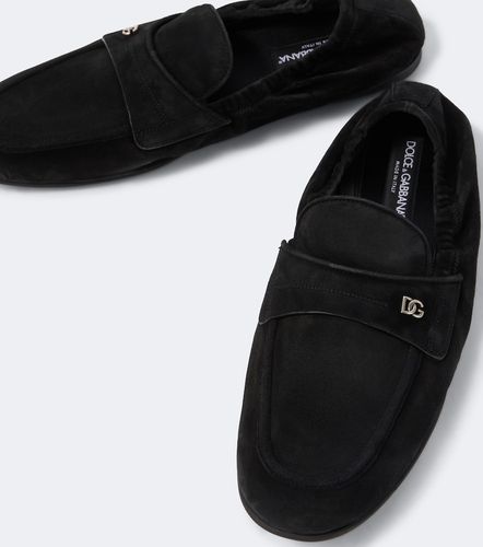 Dolce&Gabbana Mocassini DG in suede - Dolce&Gabbana - Modalova