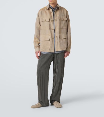 Giorgio Armani Linen overshirt - Giorgio Armani - Modalova