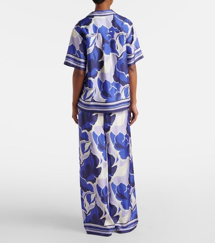 Camisa Paros de seda estampada - Rebecca Vallance - Modalova