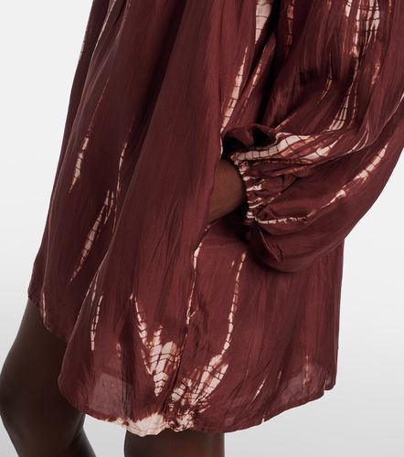 Hailey tie-dye silk minidress - Anna Kosturova - Modalova