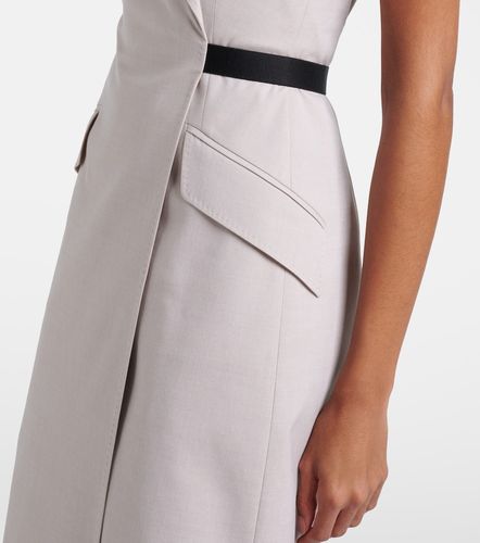 Cime cotton and wool canvas midi dress - Max Mara - Modalova