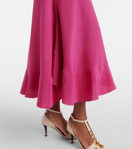 Chloe Ruffled silk midi dress - Chloe - Modalova