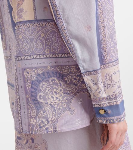 Camisa Lucky de algodón estampada - Zimmermann - Modalova