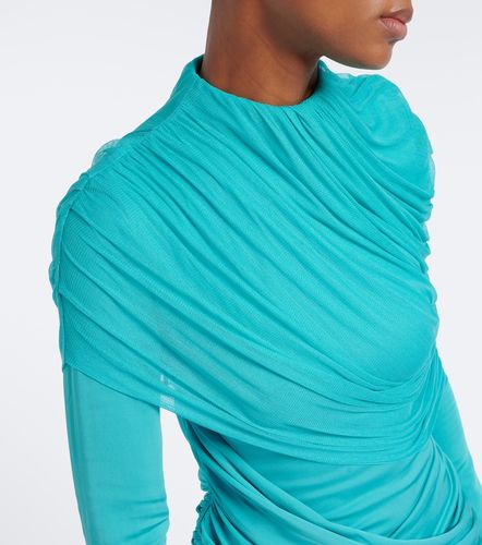 Veil draped caped midi dress - Christopher Esber - Modalova