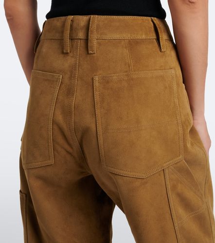Pantalones rectos Mills de ante - Altuzarra - Modalova