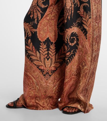 Hypnotic silk wide-leg pants - Zimmermann - Modalova