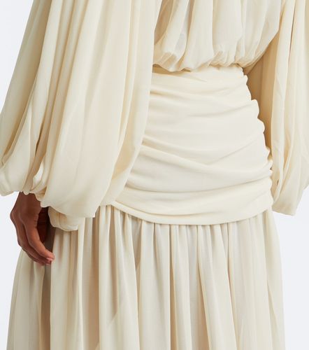 Gonna lunga Agapito in chiffon - De La Vali - Modalova