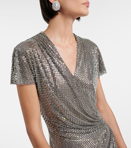 Abito lungo con strass - Self-Portrait - Modalova