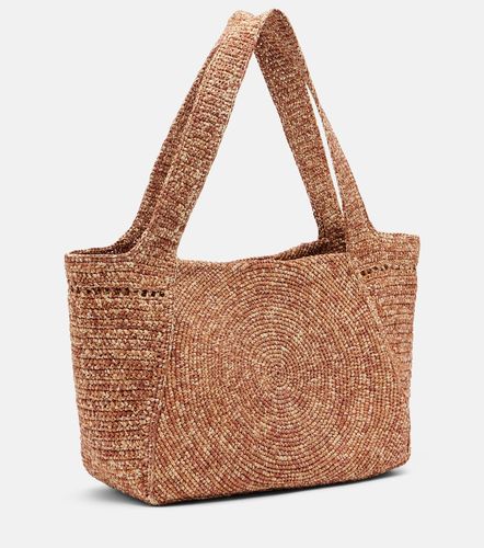 Logo raffia tote bag - Stella McCartney - Modalova