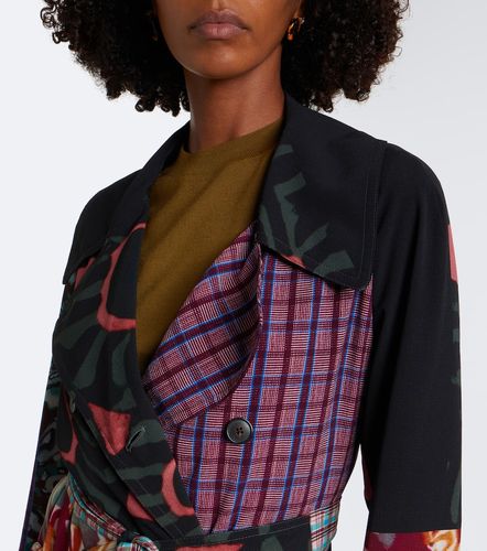 Dries Van Noten Printed wrap coat - Dries Van Noten - Modalova