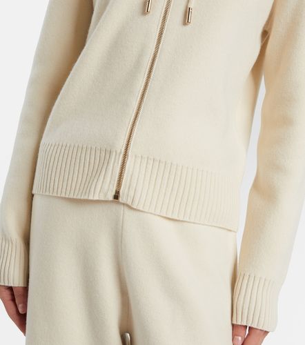 Cárdigan de lana y cachemir con capucha - Moncler - Modalova