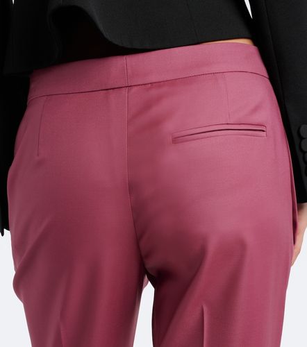 McQueen Wool gaberdine slim pants - McQueen - Modalova
