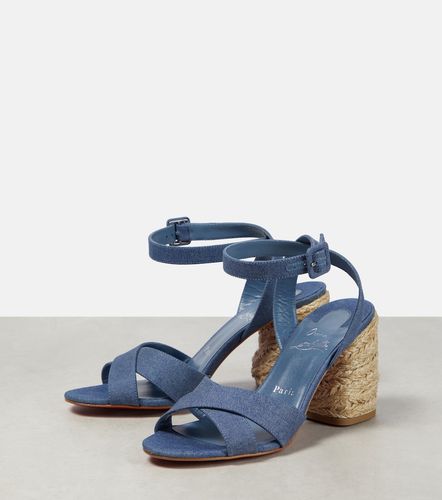 Summer Mariza denim espadrilles sandals - Christian Louboutin - Modalova