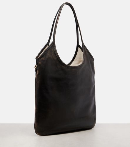 Shopper Ivy Medium in pelle distressed - Miu Miu - Modalova