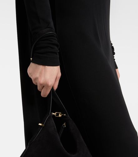 Vestido midi de jersey drapeado - Toteme - Modalova