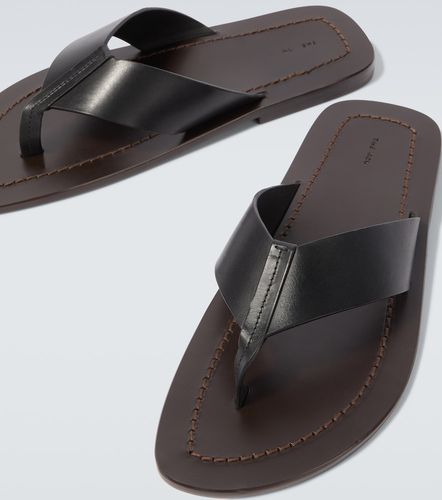 The Row Dan leather thong sandals - The Row - Modalova