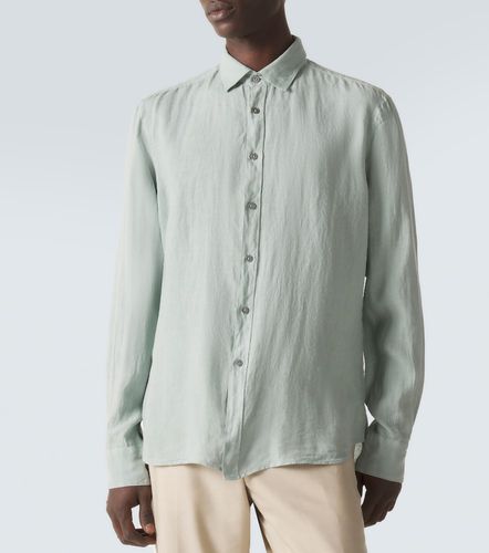 Canali Camisa de lino - Canali - Modalova