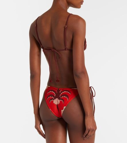 Embroidered bikini top - Johanna Ortiz - Modalova
