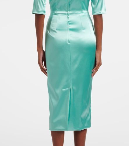 Vestido midi de satén - Dolce&Gabbana - Modalova