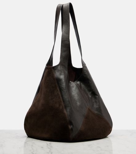 Balloon Medium leather and suede shopper - Chloe - Modalova