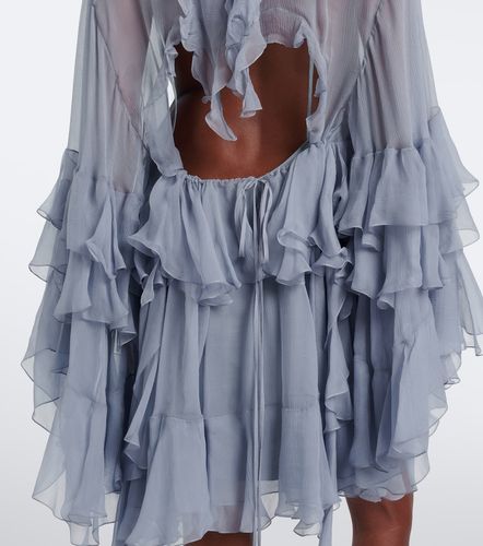 Chloe Ruffled muslin minidress - Chloe - Modalova