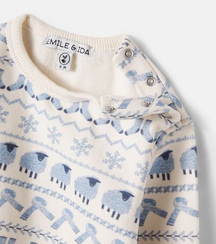 Bebé - Sudadera de algodón estampada - Emile et Ida - Modalova