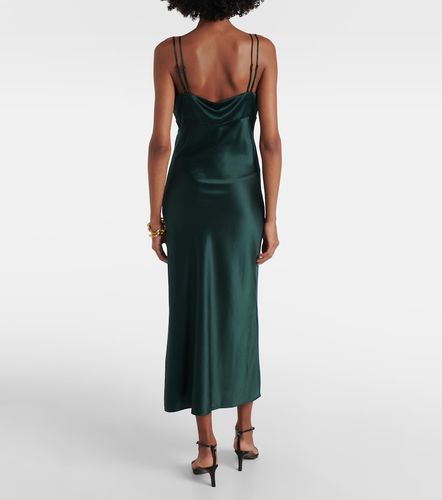 Bixie silk-blend satin slip dress - Veronica Beard - Modalova