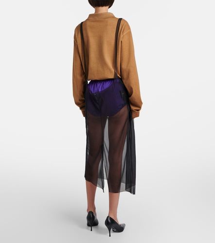 Prada Falda midi transparente - Prada - Modalova