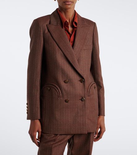 Everyday checked virgin wool blazer - Blaze Milano - Modalova