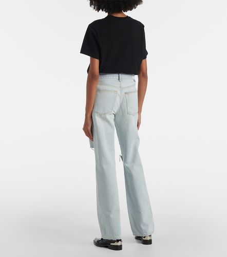 Loose Long distressed straight jeans - Re/Done - Modalova