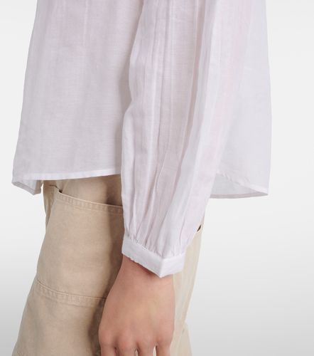 Christa ruffled cotton-blend blouse - Marant Etoile - Modalova