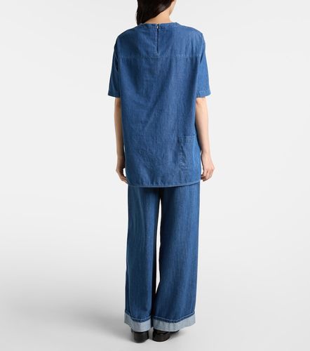 S Max Mara Moresca denim top - 'S Max Mara - Modalova